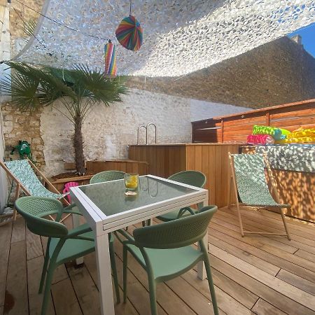 Villa Charentaise 6-8 Personnes Avec Piscine Tonnay-Charente Esterno foto