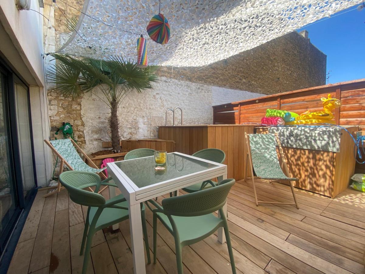 Villa Charentaise 6-8 Personnes Avec Piscine Tonnay-Charente Esterno foto